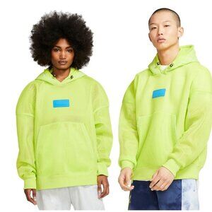 Jordan 23 Engineered Spacer Mesh Hoodie Cyber Laser Blue CJ6063-389 Men US Large